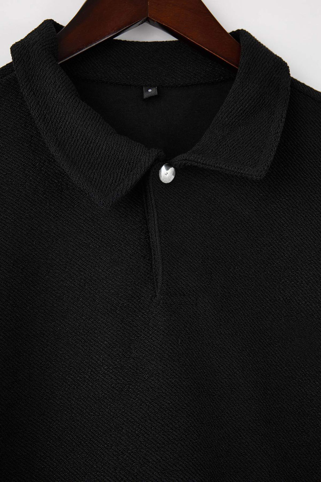 Yesil Yeni Oversize/Genis Kesim Polo Yaka Kal?n C?tc?tl? Sweatshirt TMNAW26SW00051 - Trendyolmilla фото 20