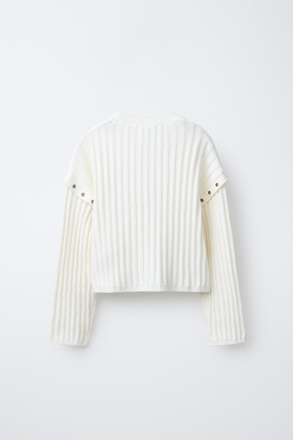 JERSEY PUNTO PARCHE CORAZ?N / Crudo - Zara фото 3