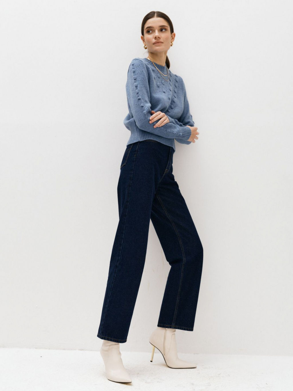 Джемпер 121.070115/голубой - Seven senses фото 31