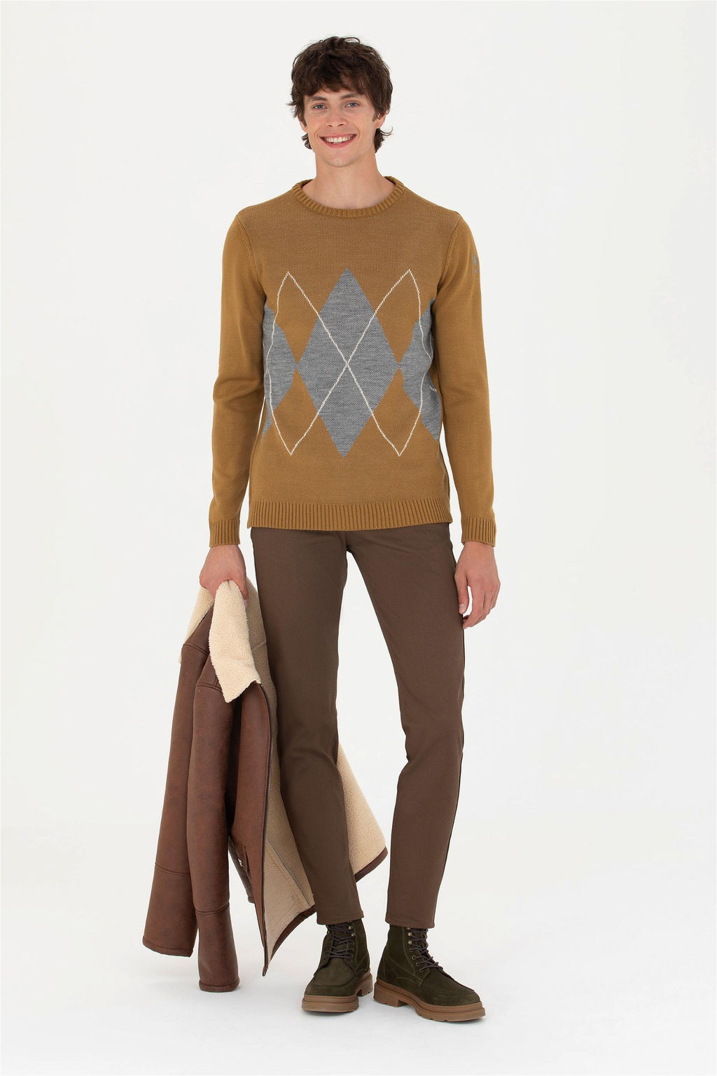 Erkek Coconut Kanvas / Chino Pantolon - U.s. polo assn фото 2