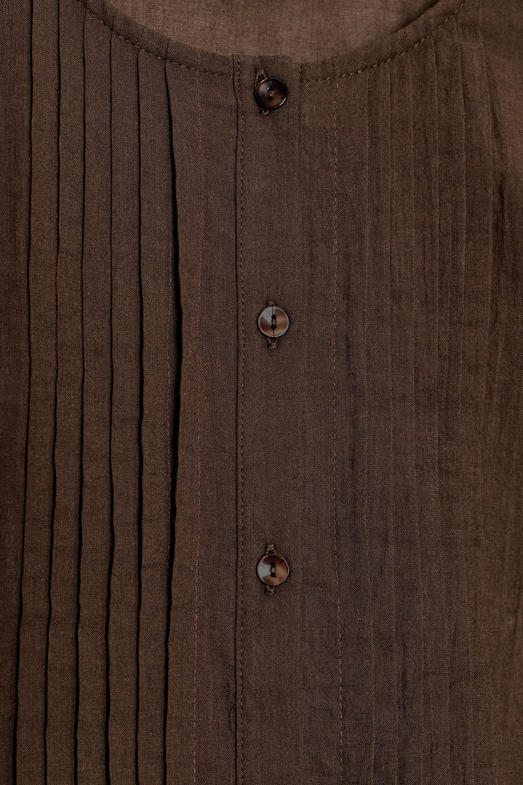 BLUSA ENTREDOSES VOLANTES / Marr?n - Zara фото 8