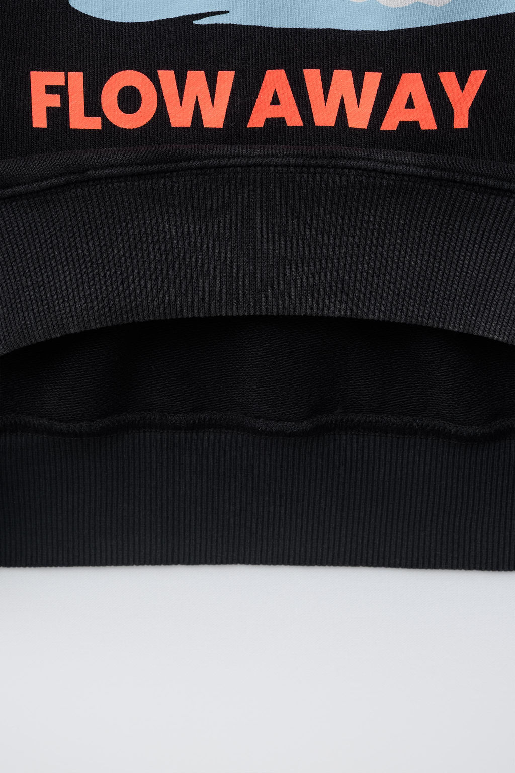 SUDADERA ESTAMPADO LOGO / Antracita oscuro - Zara фото 4