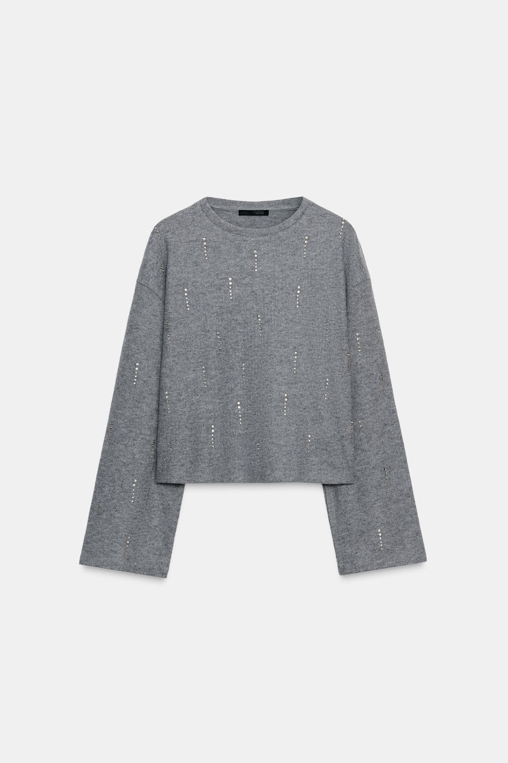 SPARKLY RIBBED JUMPER - Zara фото 6