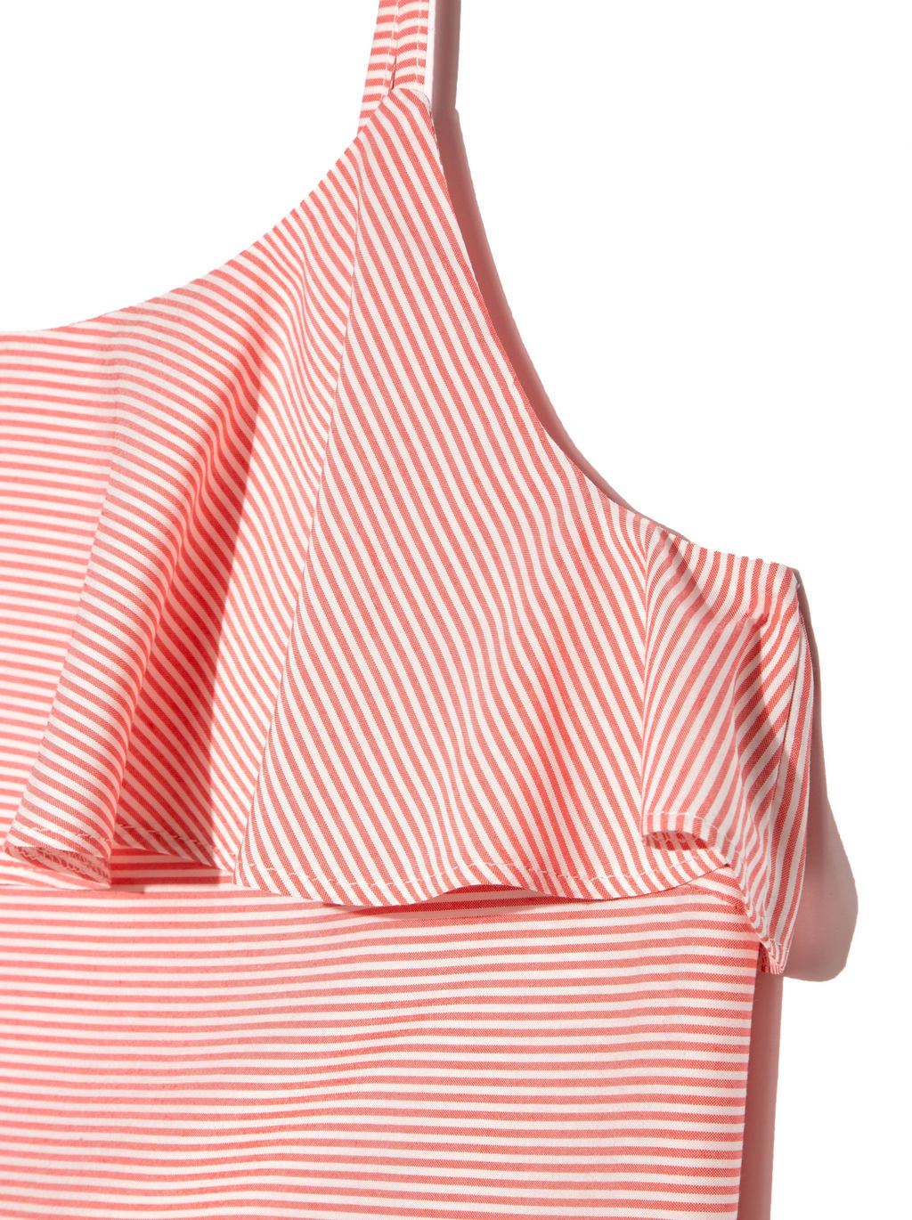 CONTE Стильный топ на тонких бретелях LBL 910 white-coral - Conte elegant фото 3
