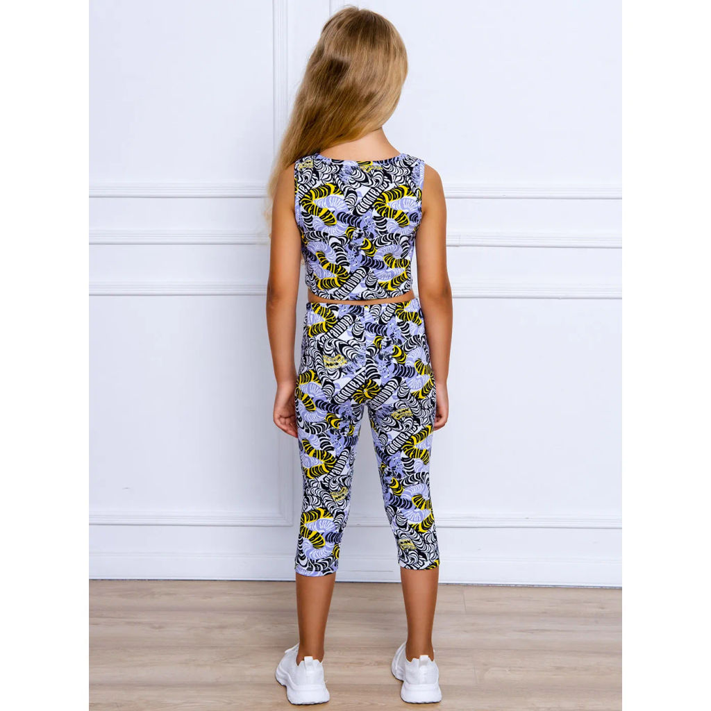 Комплект лосины 3/4 кулирка лайкра 7610104602 - Youlala фото 6