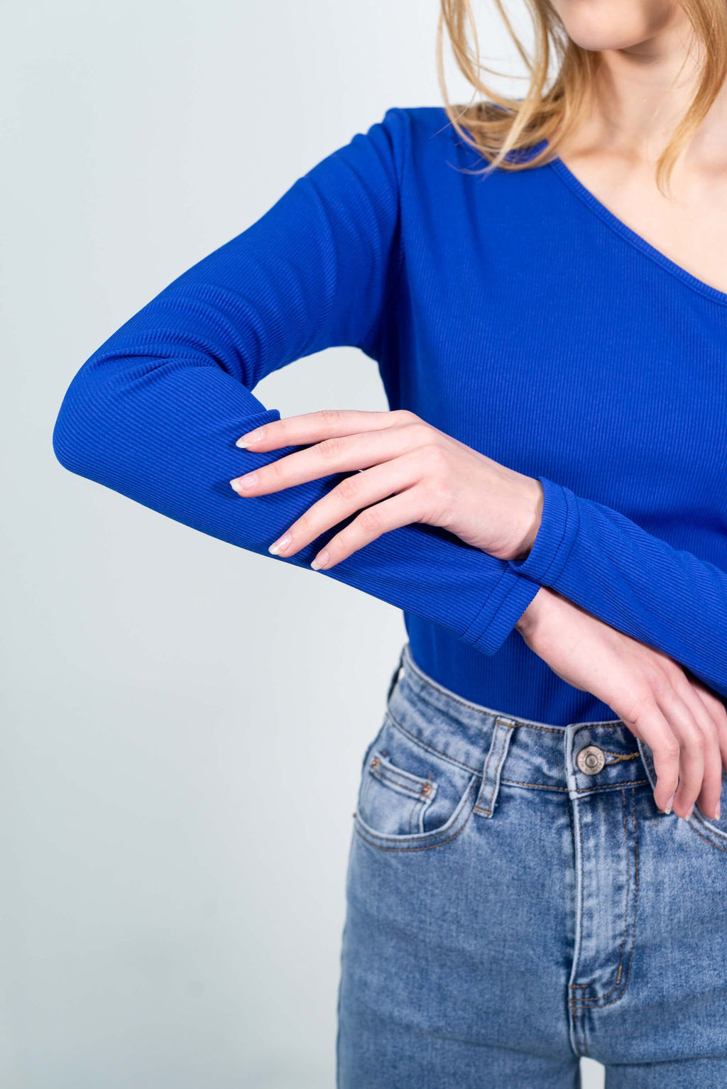 Кроп-топ Lucy (индиго) - Nadi bordo фото 2