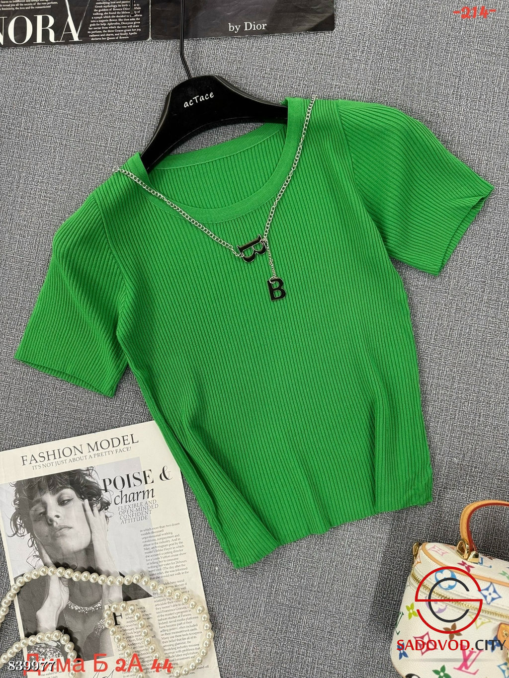 Футболка женская однотонная - Bruno фото 5