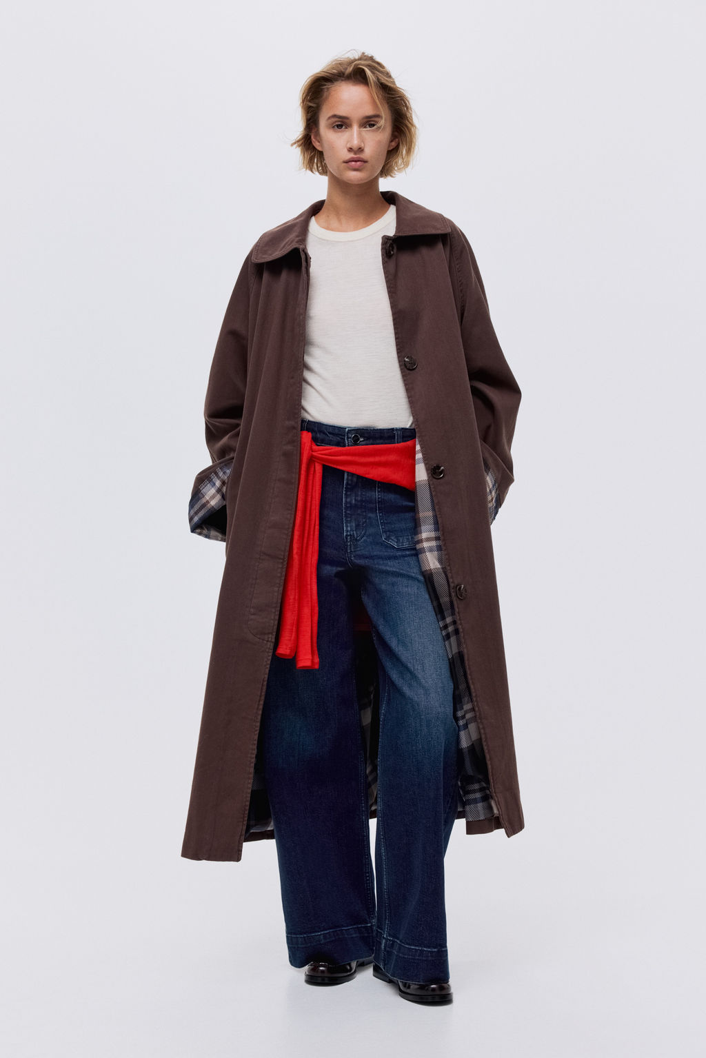 Wide High Jeans - H&m фото 9