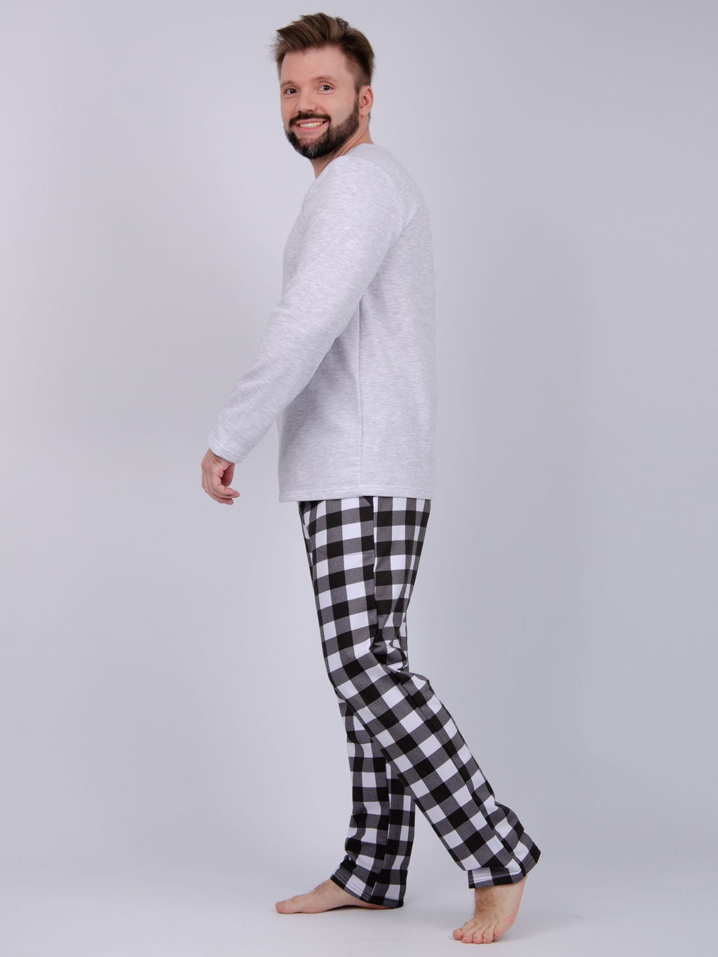 Пижама Карты 2, футер начёс - Малина фото 5