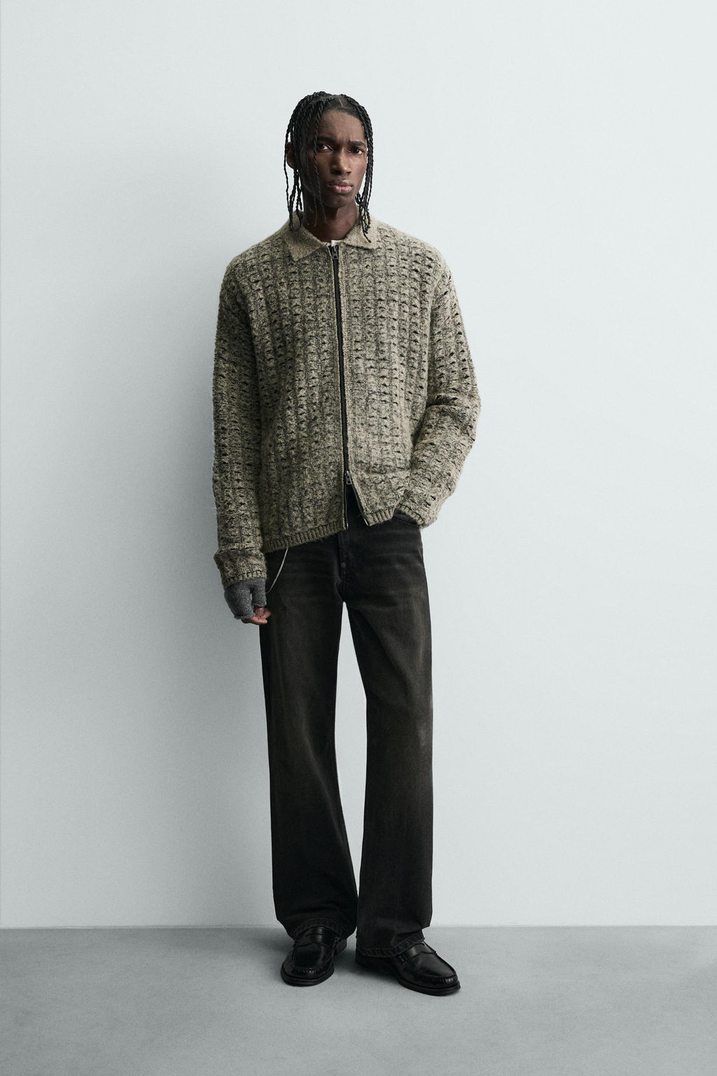 TEXTURED CARDIGAN - Zara фото 7