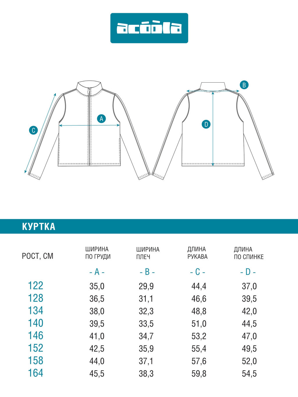 Куртка детская Acoola Fransis_jk хлопок черный  фото 6