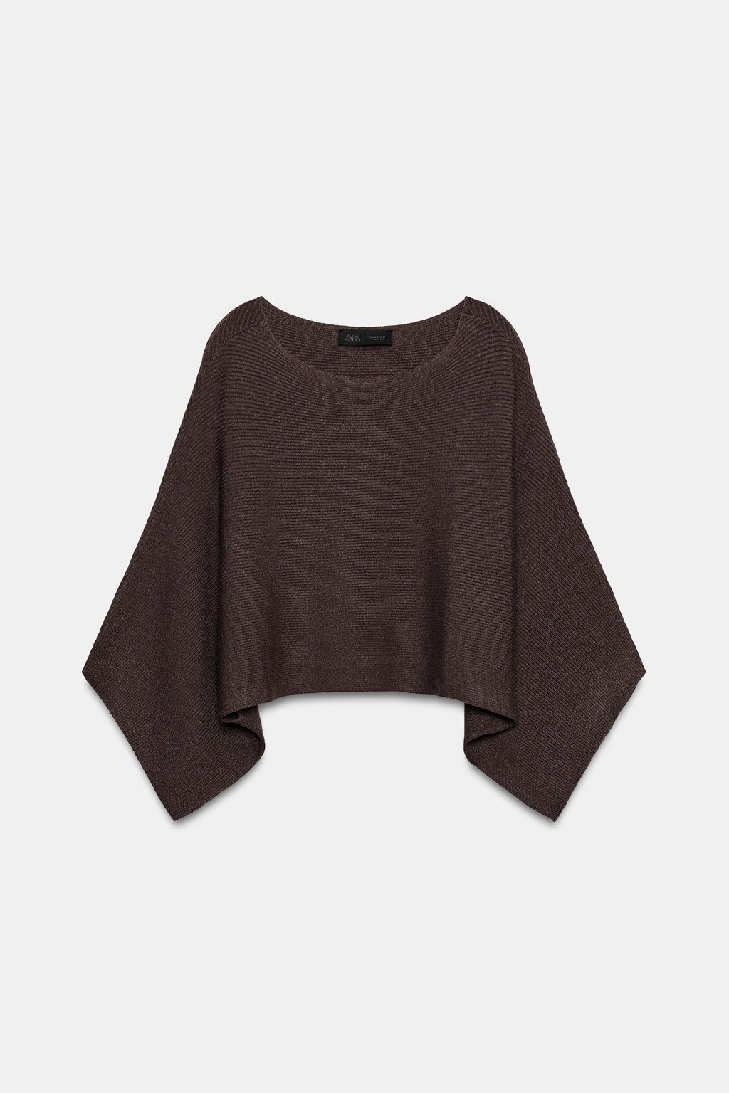 JERSEY CAPA CORTO PUNTO / Marr?n - Zara фото 6