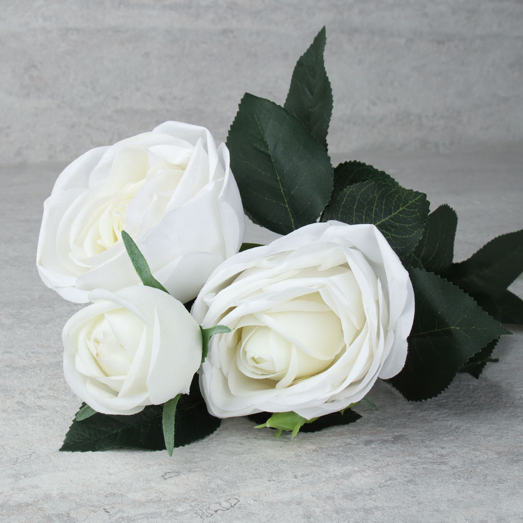 Цена за 1 шт. Цветок искусственный Пионовидная роза 73 см / GR-006 /уп 12/144/силикон - ГалеонТрейд фото 10