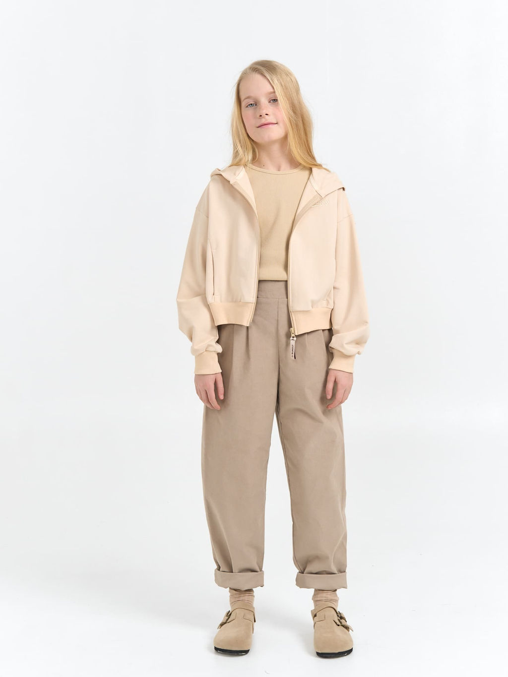 Брюки вельветовые Беж 7+ - Bungly фото 3