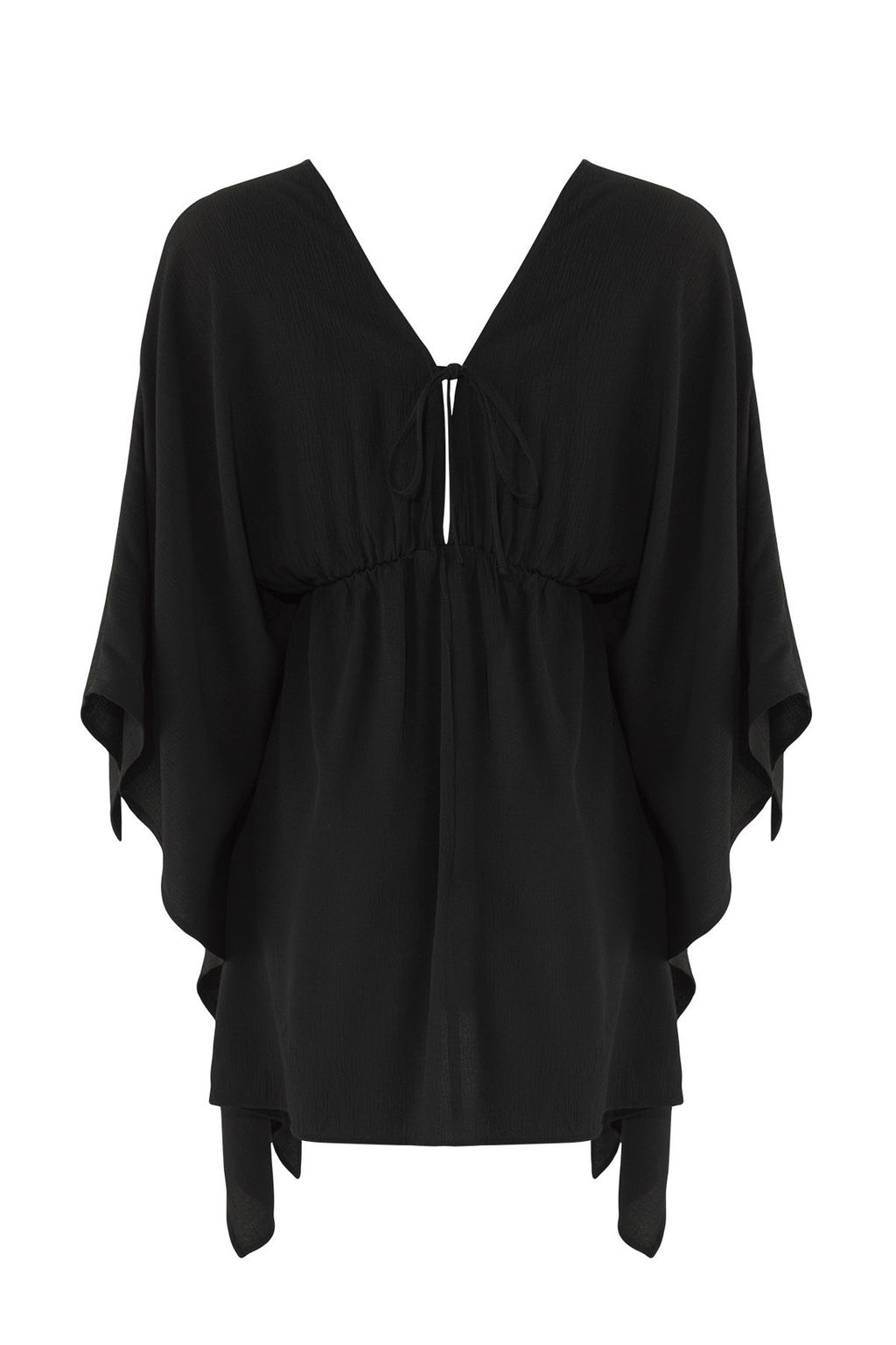 TRENDYOLMILLA Ekru Oversize Midi Dokuma 100% Pamuk Plaj Elbise TBESS25EL00127 фото 12