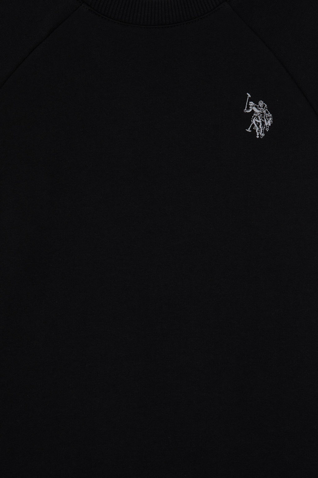 Erkek _ocuk Siyah Basic Bisiklet Yaka Sweatshirt Sepette S_rpriz _ndirim - U.s. polo assn фото 3