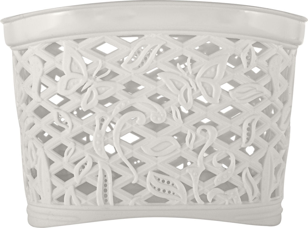 Корзинка прямоугольная Fiori mini пласт. без крышки 1,0л арт. BQ4018, KL4018