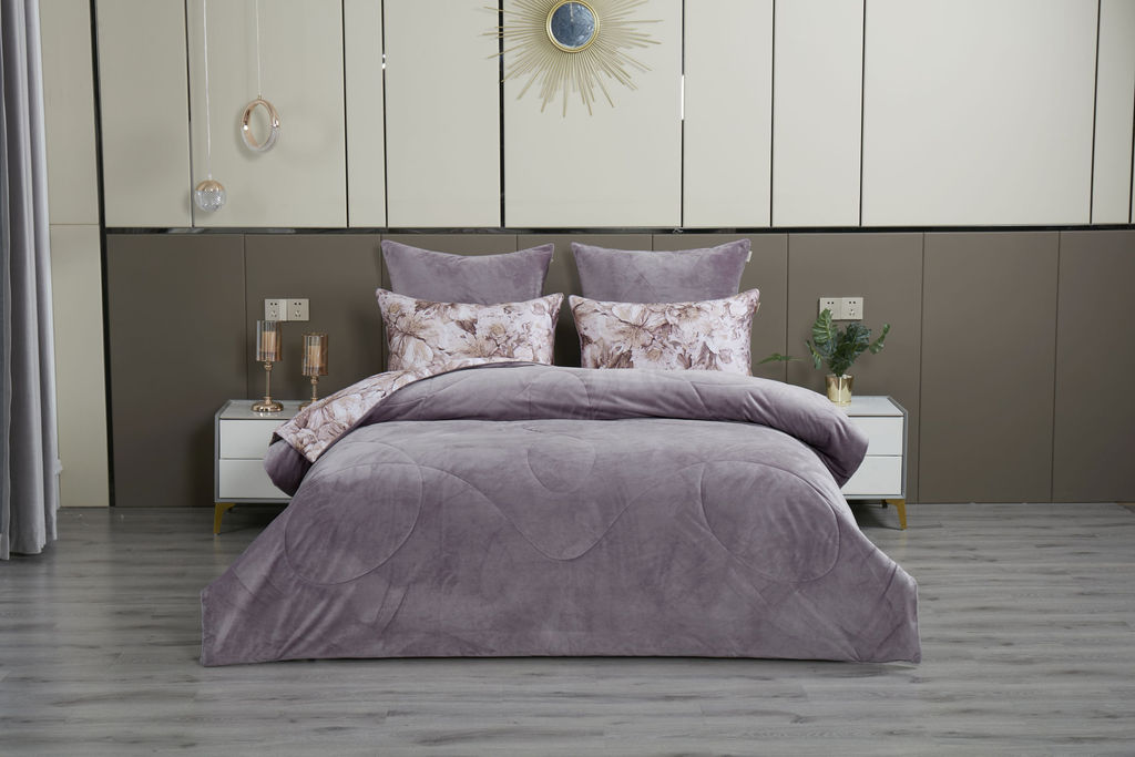 Комплект с одеялом Хиллари (пыльная роза) ABC Egypt Cotton