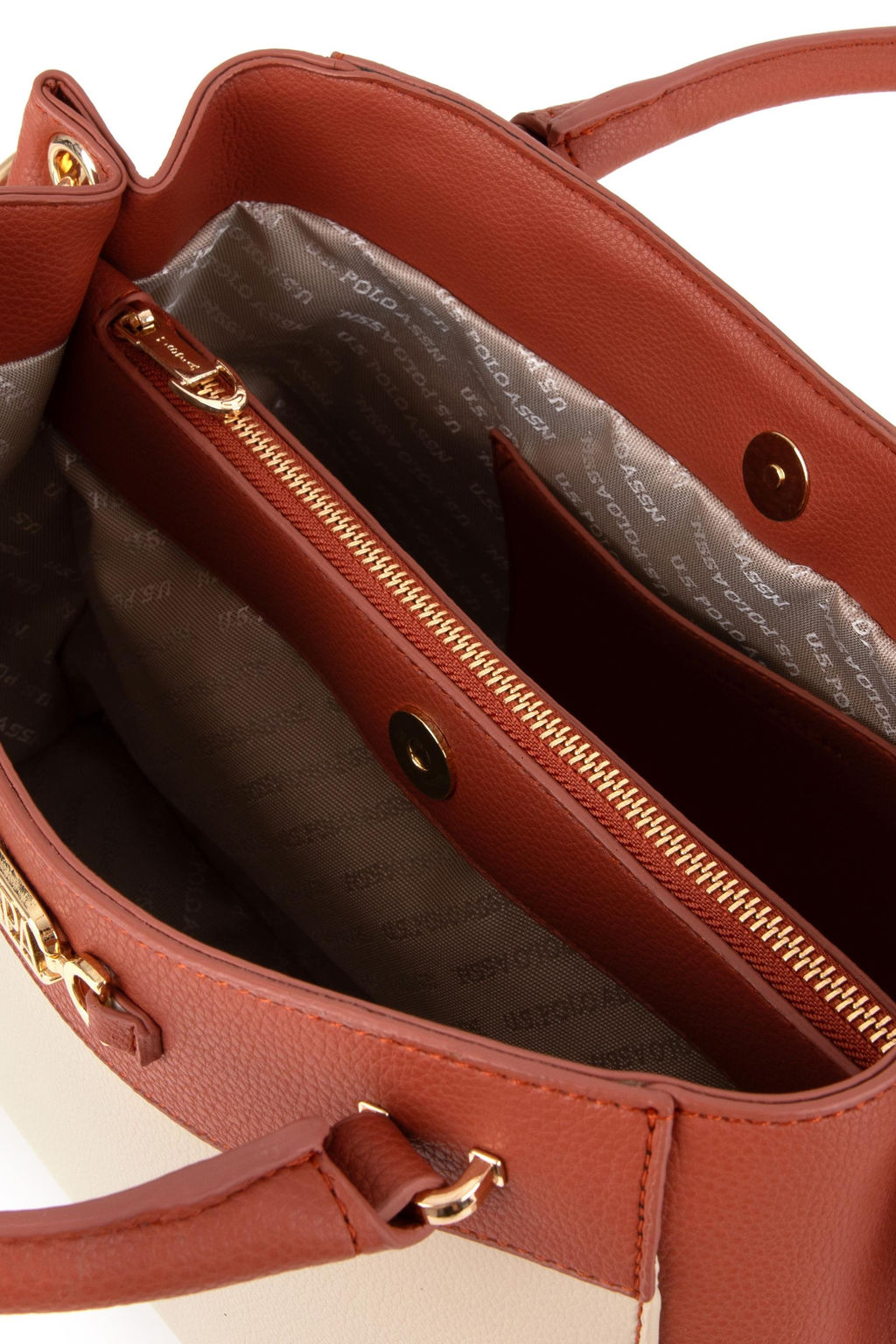 Женская кремовая сумочка Неожиданная скидка в корзине - U.s. polo assn фото 7