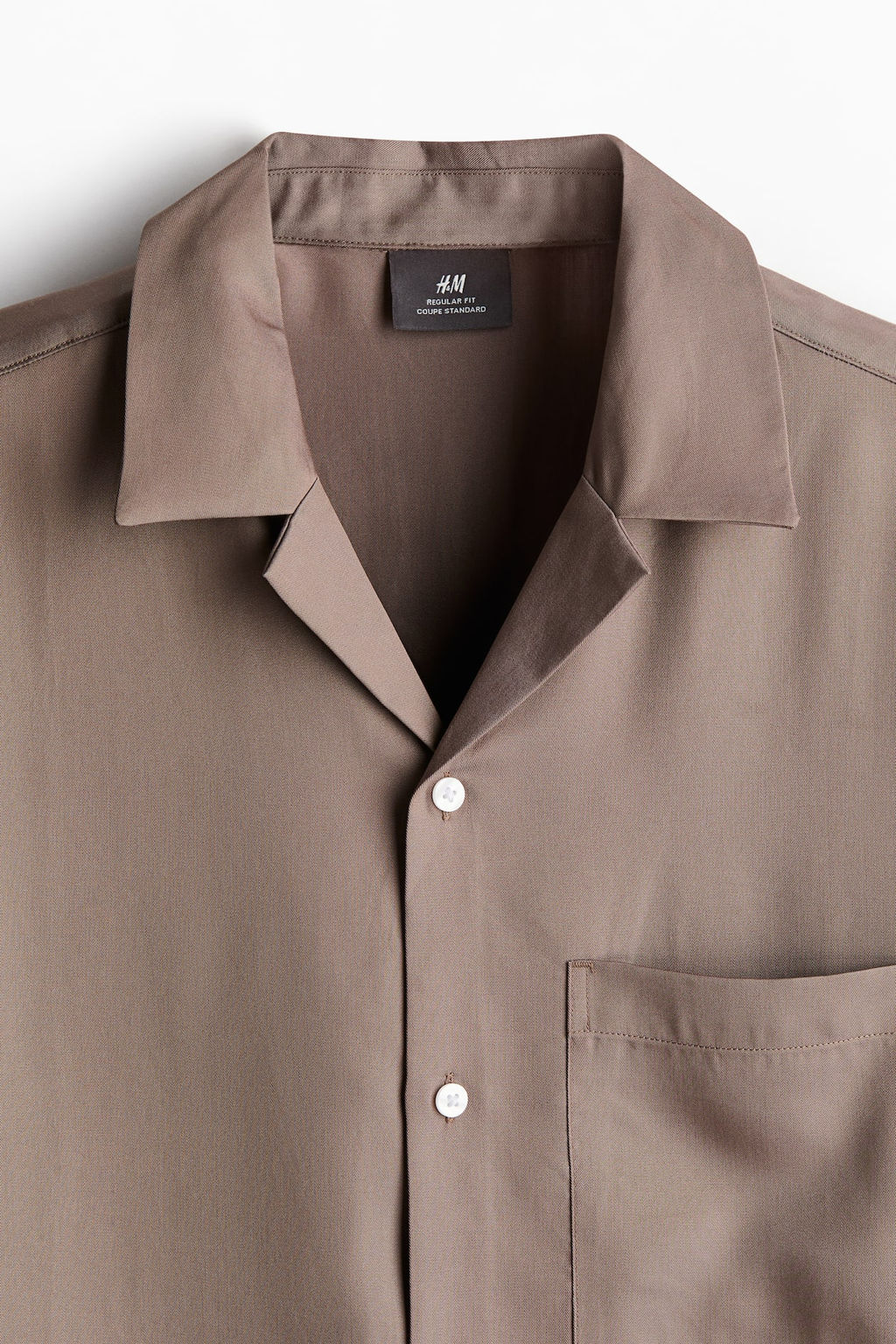 Camisa resort de lyocell Regular Fit - H&m фото 7