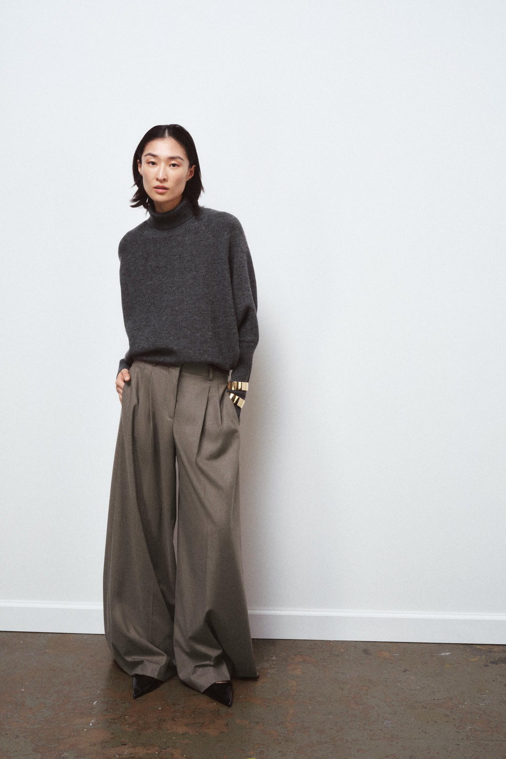 BATWING SLEEVE KNIT JUMPER - Zara фото 13