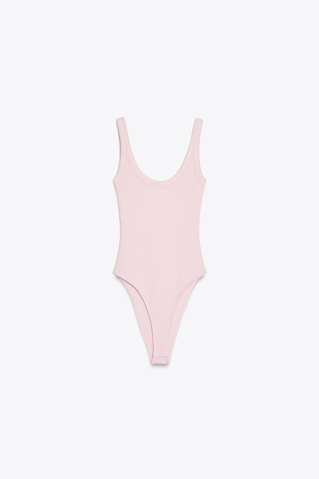 RIBBED BODYSUIT - Zara фото 18