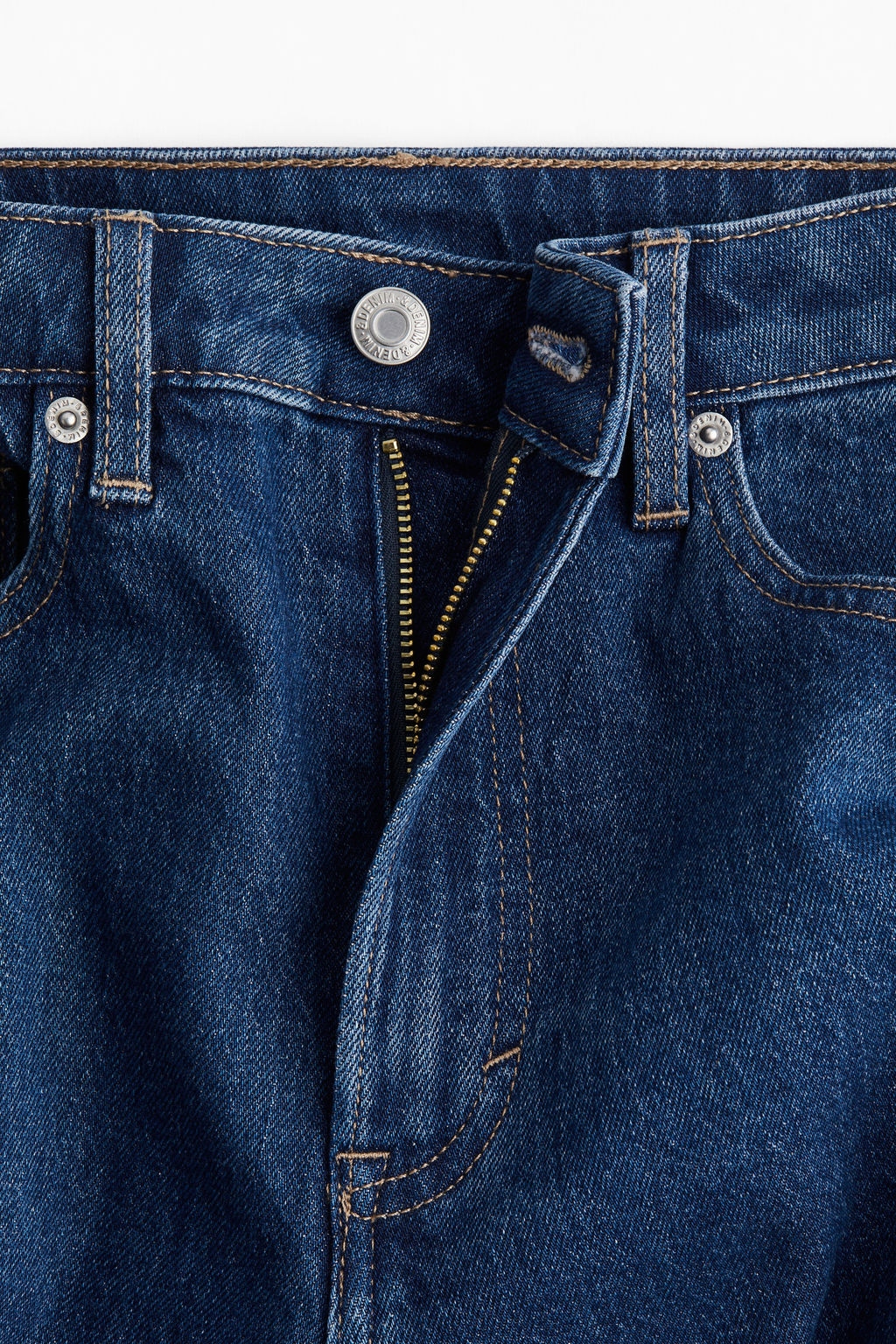 Slim Straight High Ankle Jeans - H&m фото 6