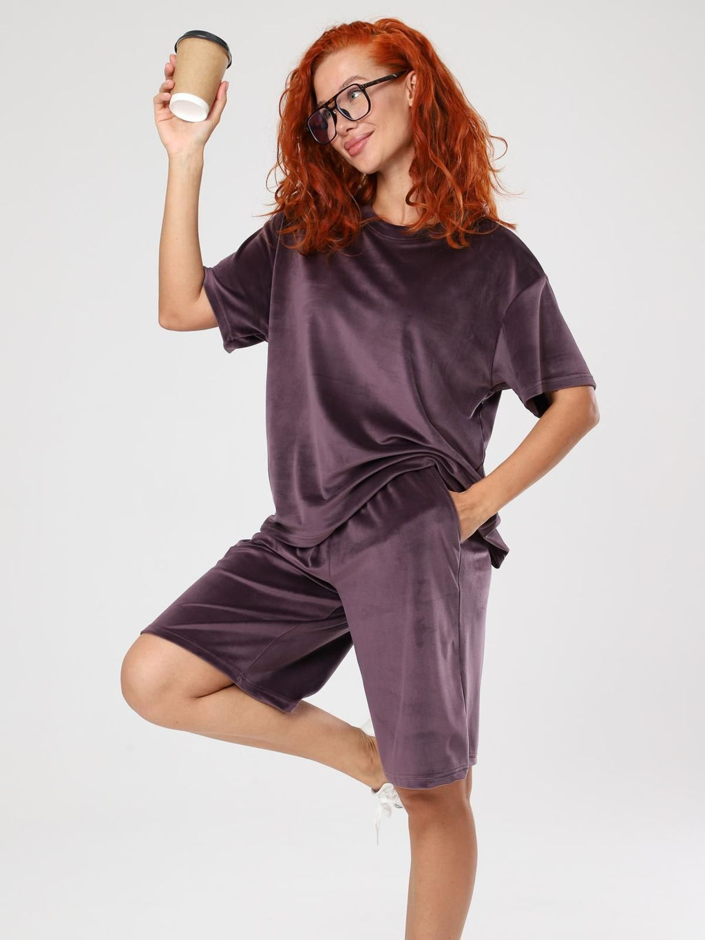 IV-CAPRIZ Чиэра - костюм из велюра  фото 4