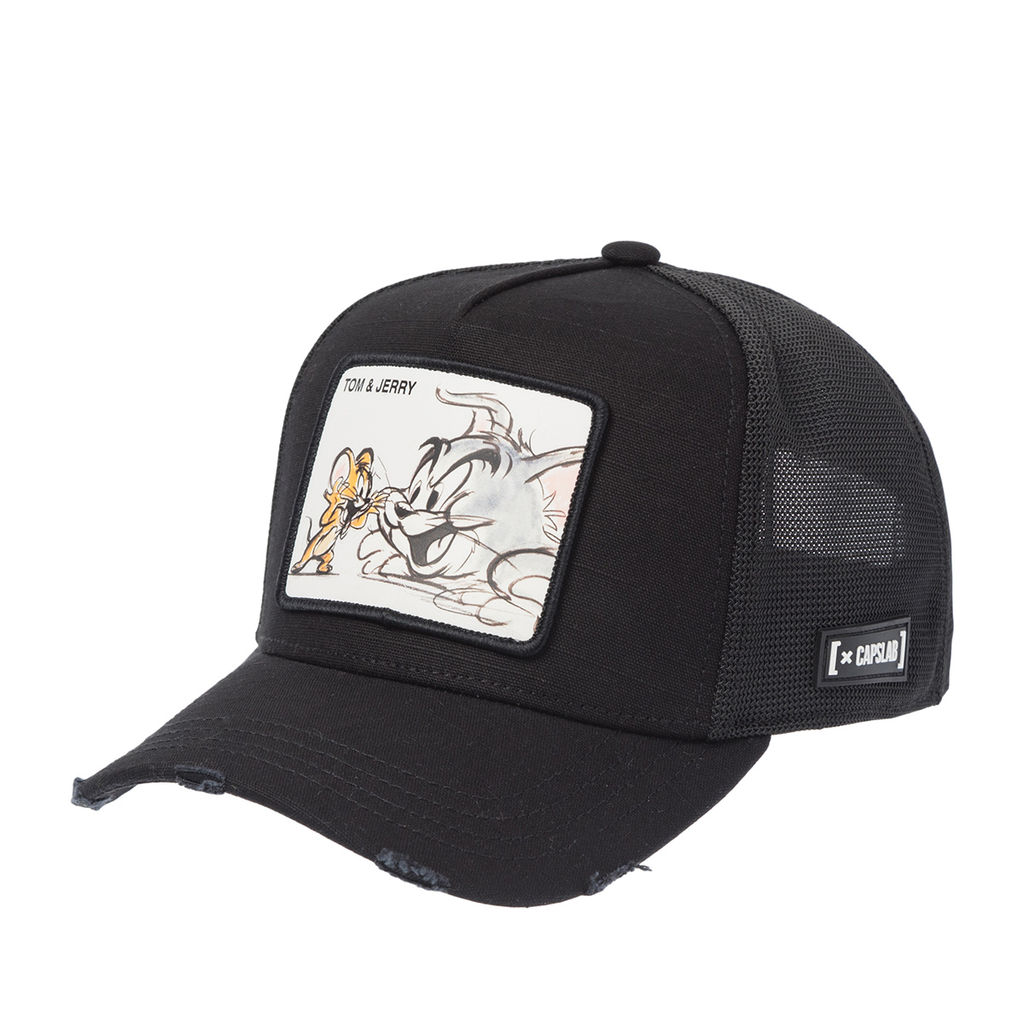 Бейсболка CAPSLAB арт. CL/TAJ6/1/PCT/TAJ Tom and Jerry Tom and Jerry (черный)