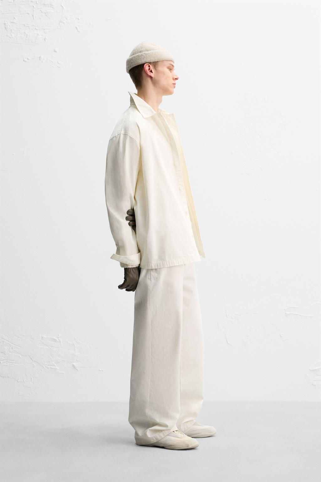 TEXTURED OVERSHIRT - LIMITED EDITION - Zara фото 4