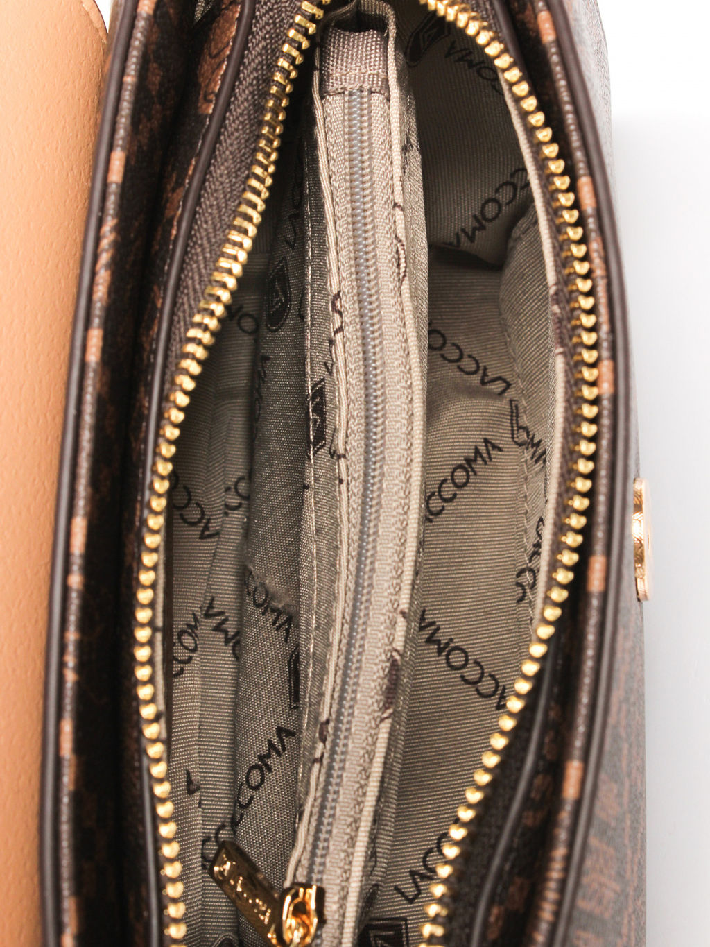 LACCOMA сумка АС153-Россия-шоколад эко кожа