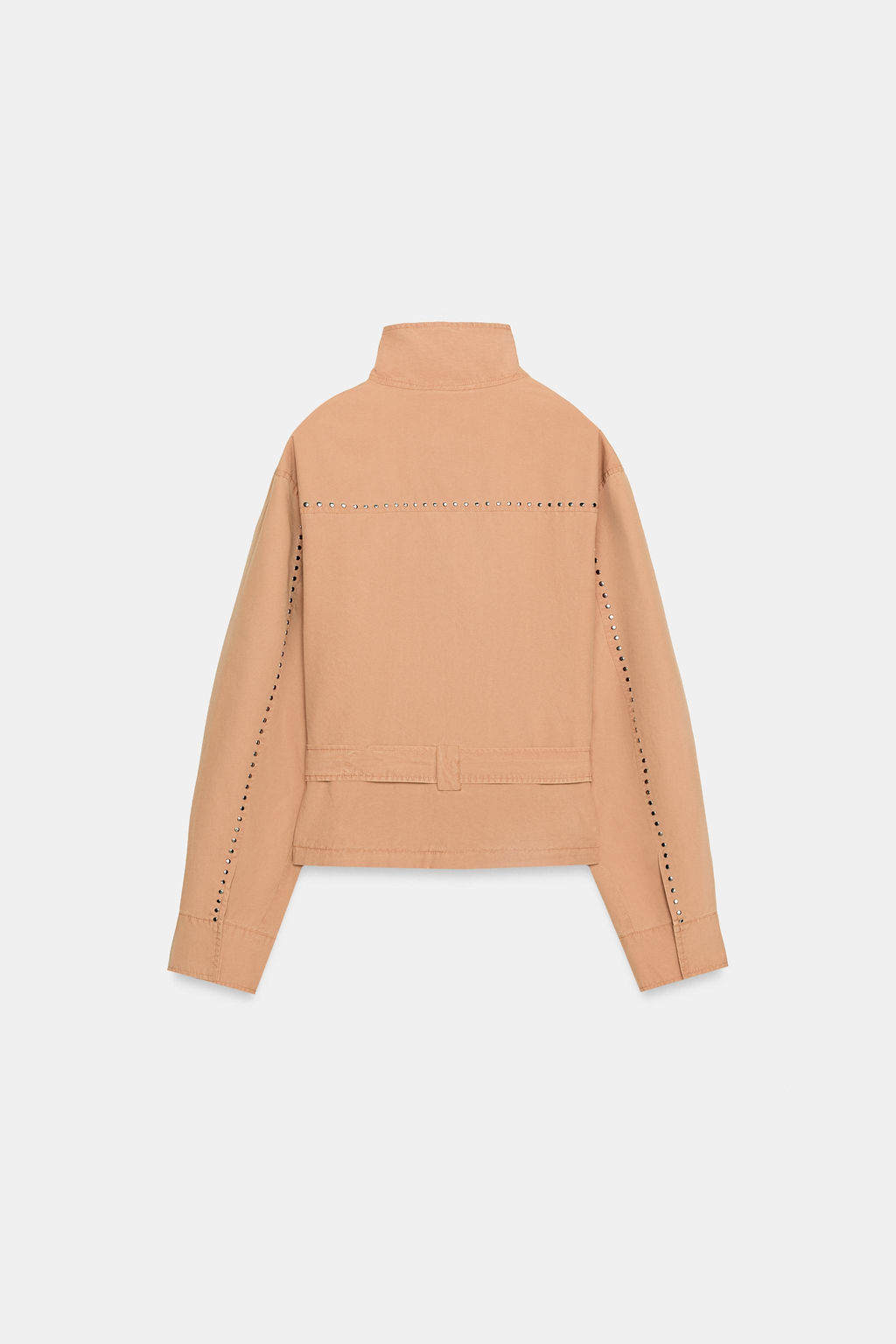 CHAQUETA TACHAS CINTUR?N / Melocot?n - Zara фото 6