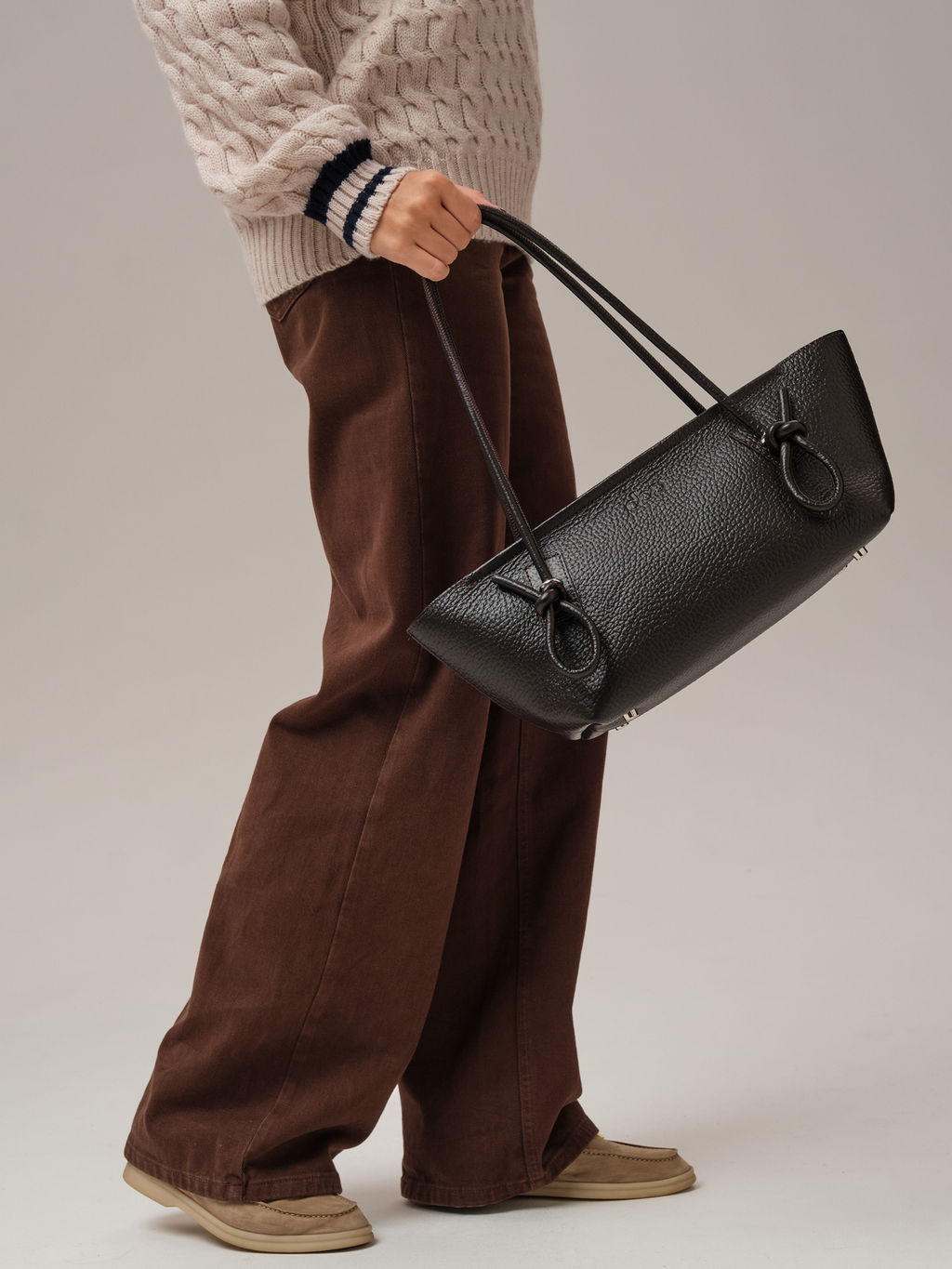 Кожаная сумка Linda DBR 31340 темно-коричневый  фото 7