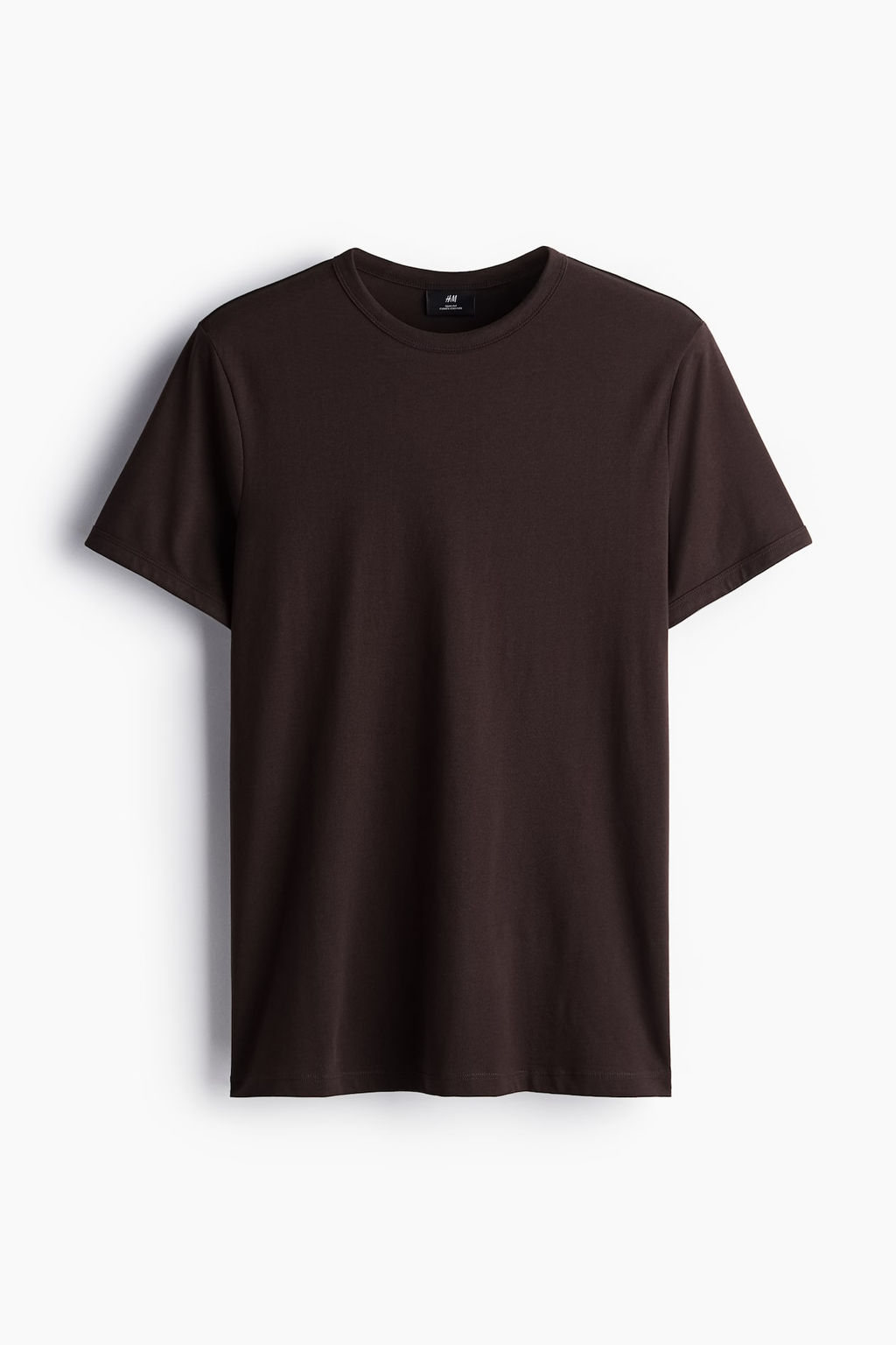 Camiseta de algodon Slim Fit - H&m фото 5