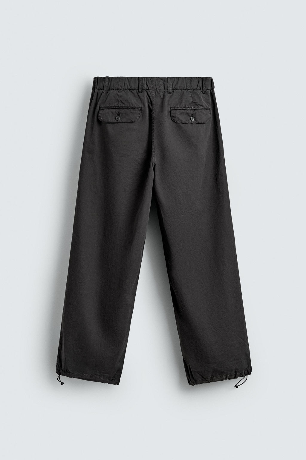 PANTAL?N RELAXED FIT ALGOD?N AARON LEVINE X ZARA / Negro  фото 7