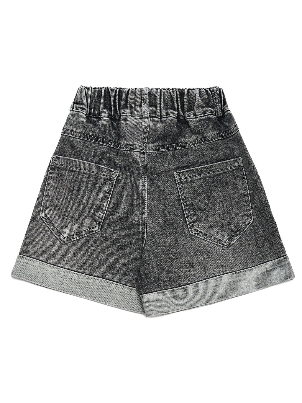 Шорты джинсовые для девочек - Синий мир фото 3