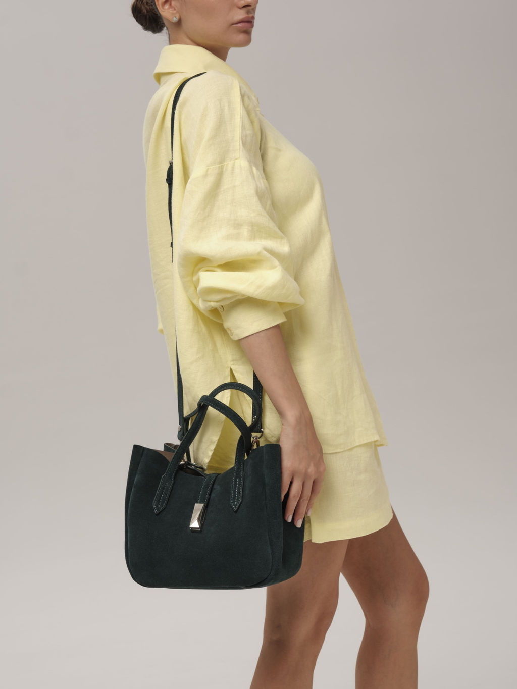 Замшевая сумка Sophie DBR 31059 форест фото 2