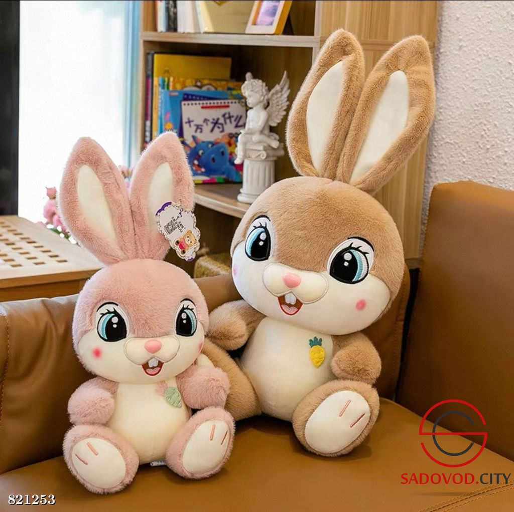 Плюшевая мягкая игрушка кролик