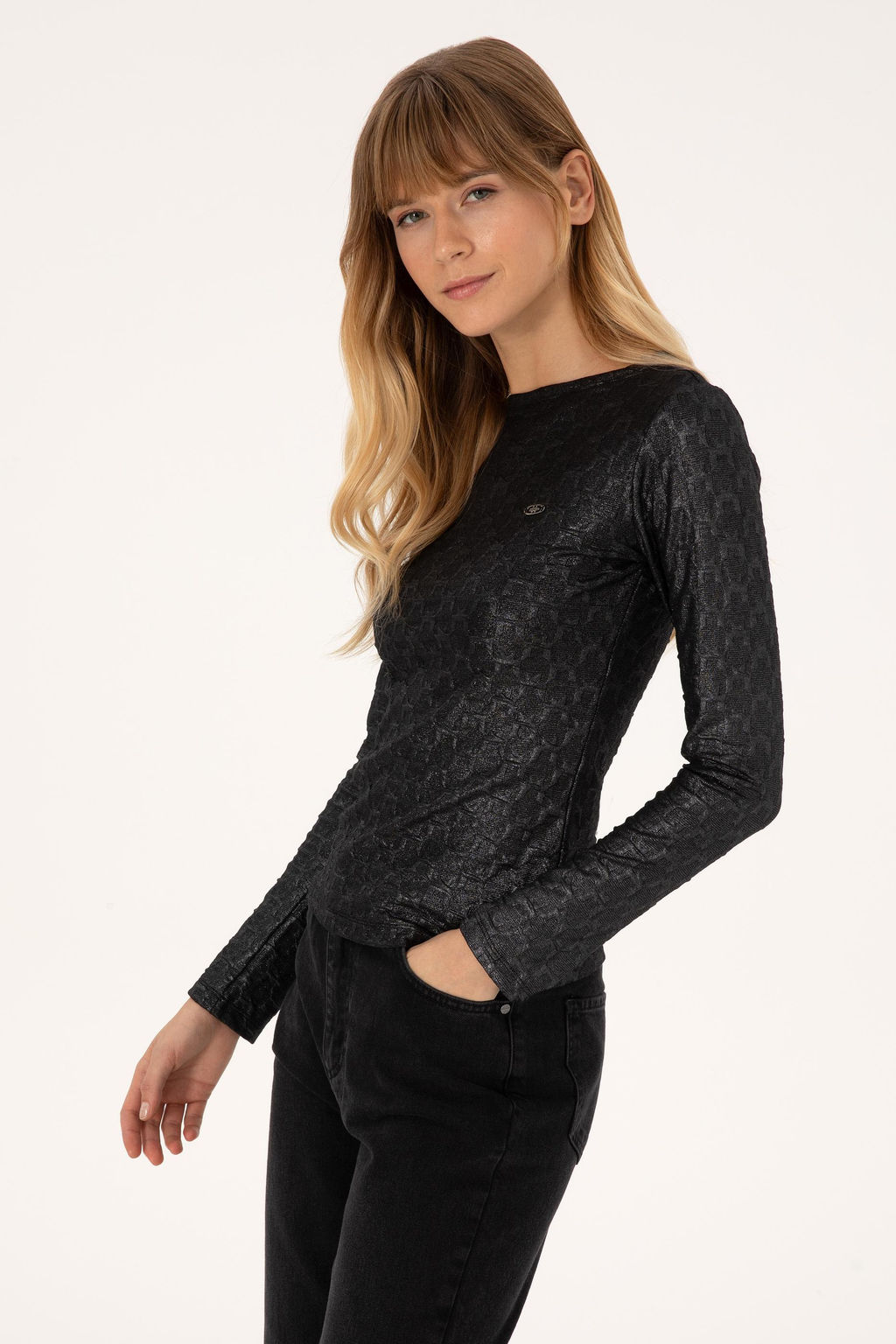 Kad_n Siyah Sweatshirt - U.s. polo assn фото 4