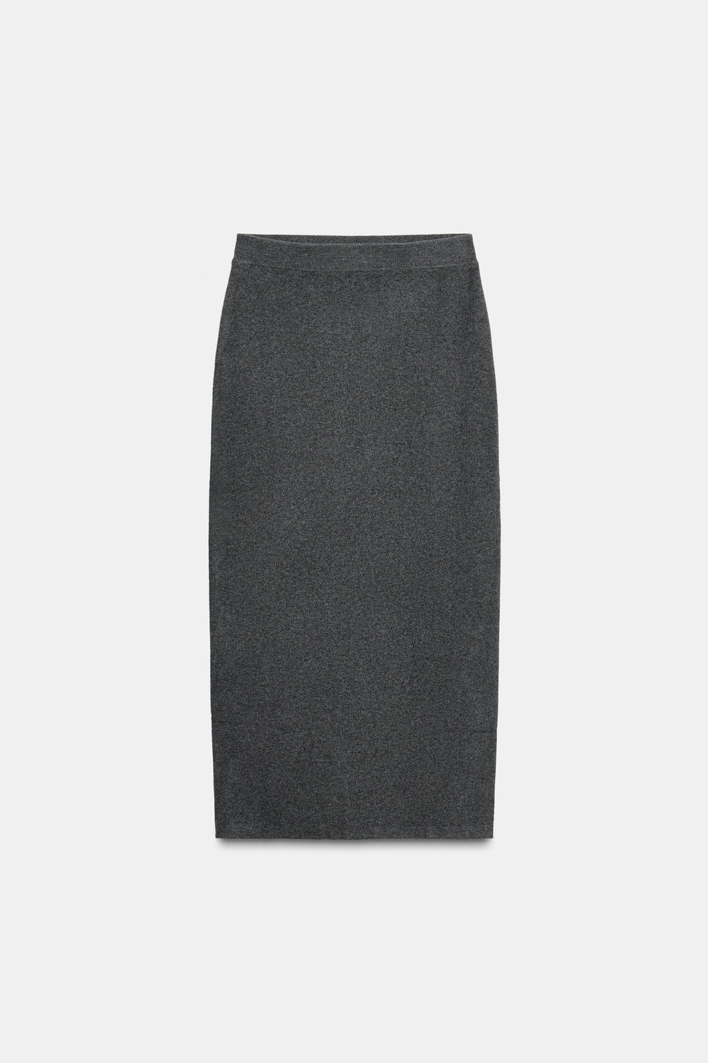 SOFT-TOUCH PLAIN KNIT MIDI SKIRT - Zara фото 6