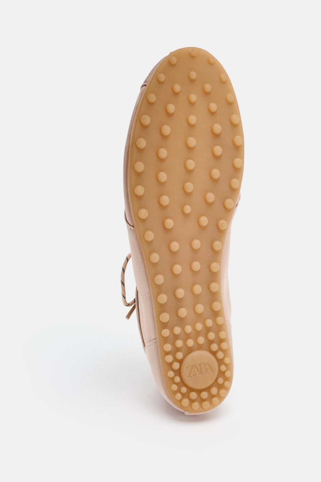 LACE-UP SPORTY BALLET FLATS - Zara фото 6