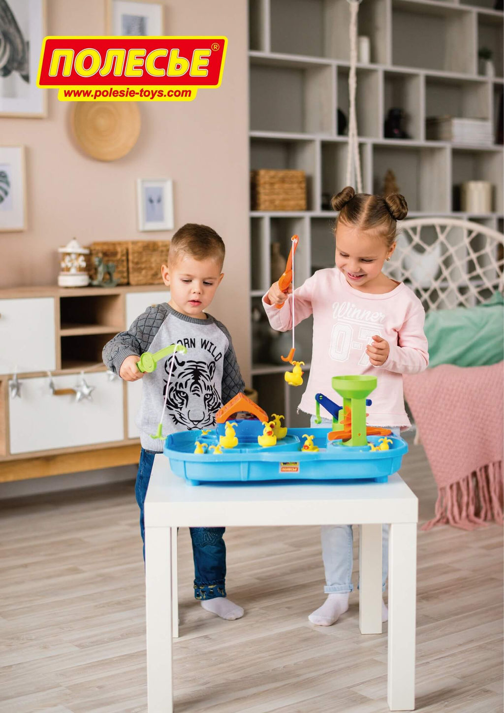 Игра Поймай уточку для 2-х игроков (в коробке) - Полесье фото 5