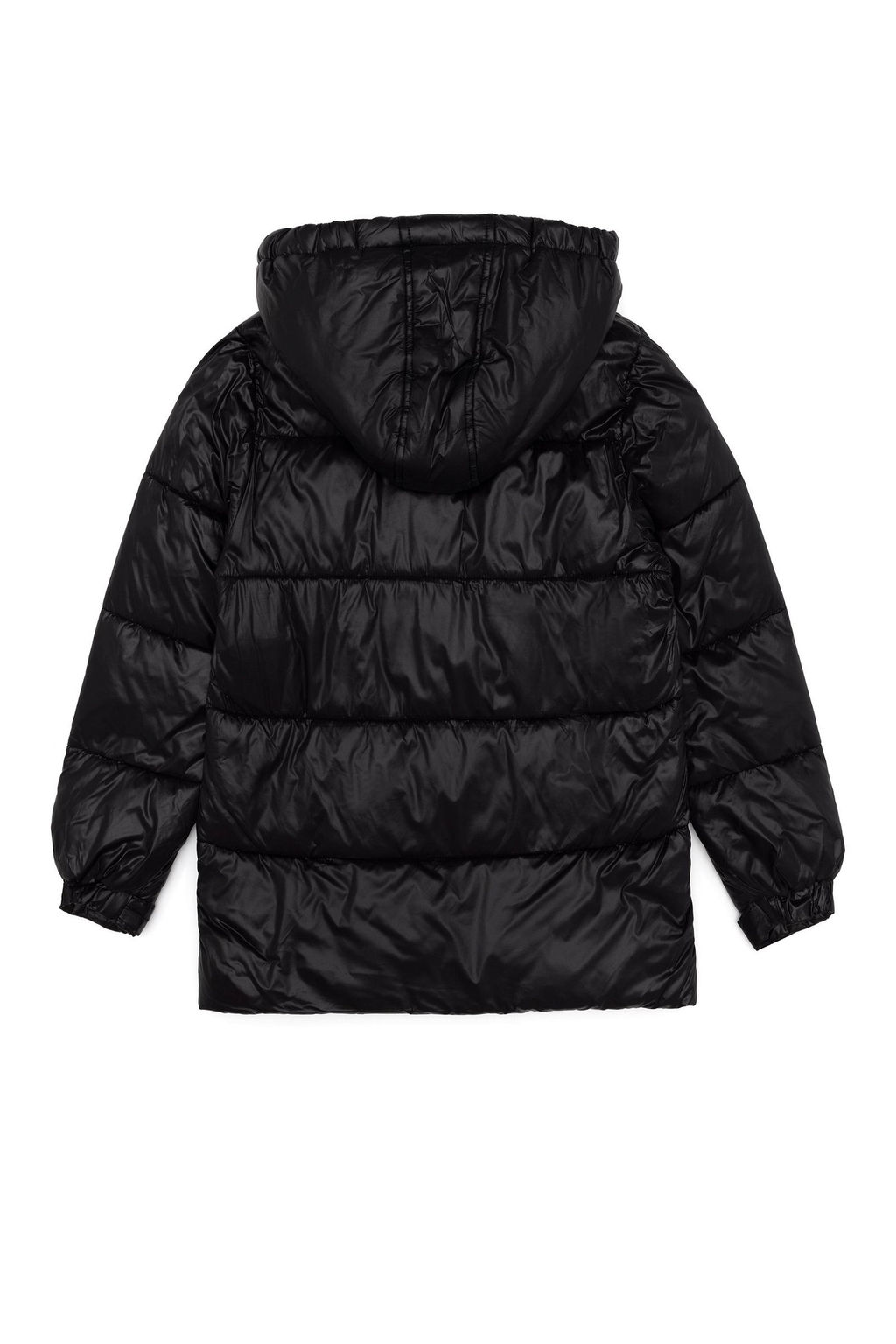 Черное пальто с капюшоном для мальчика - U.s. polo assn фото 6