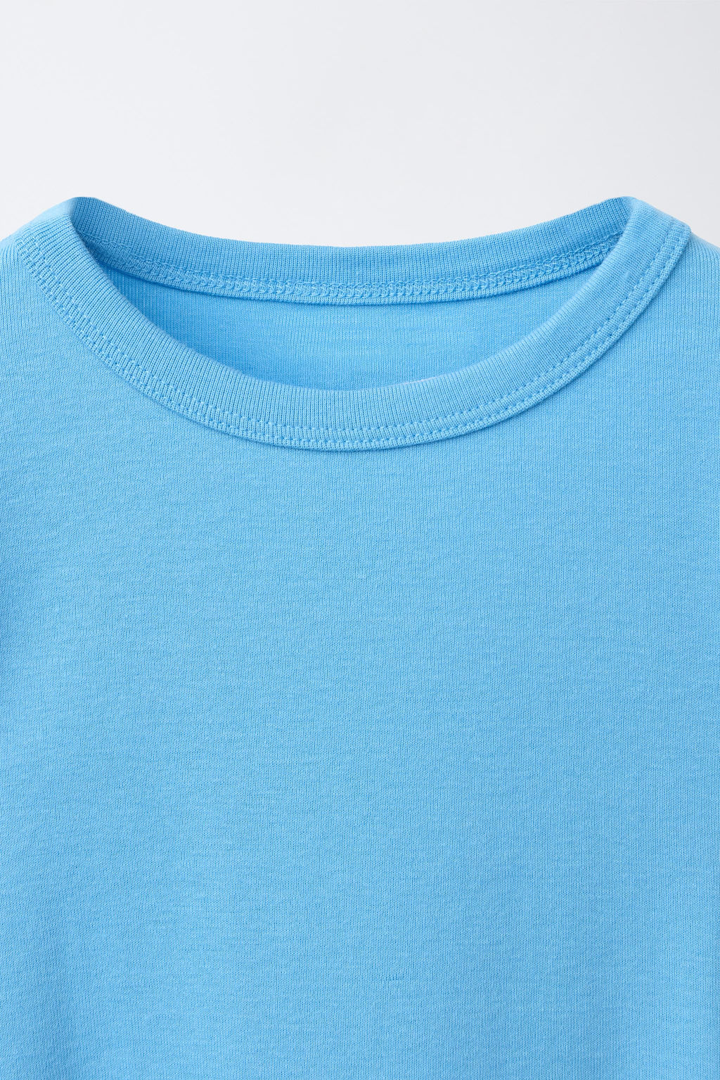 CAMISETA CON MODAL CUT OUT LAZOS / Azul - Zara фото 3