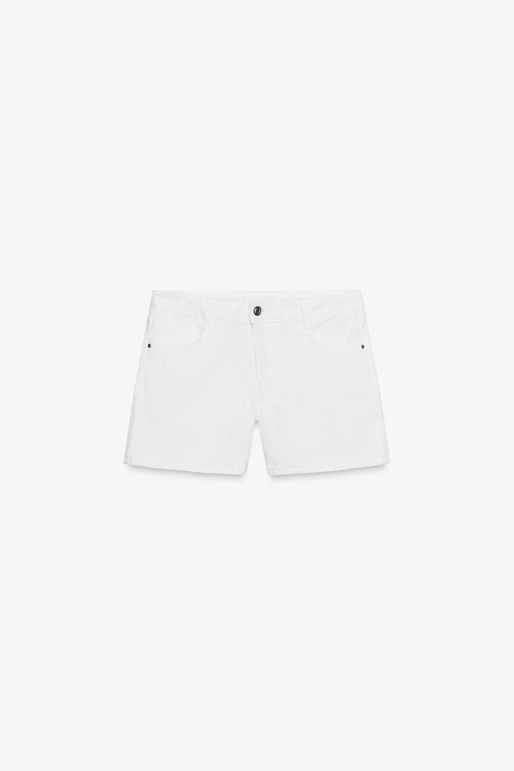 Z1975 MID-WAIST MOM FIT SHORTS - Zara фото 3
