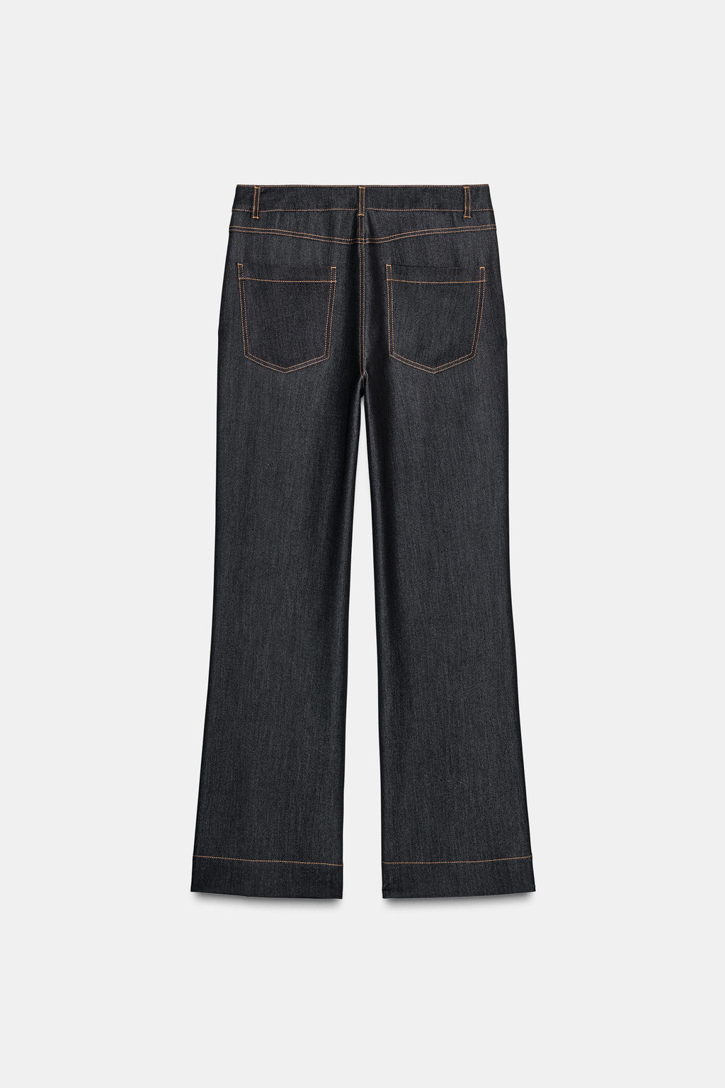 CONTRAST TOPSTITCH SEAM TROUSERS - Zara фото 7