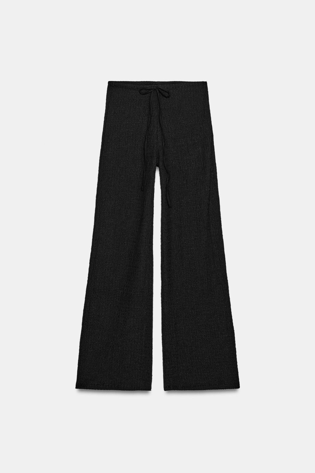 TEXTURED STRAIGHT-FIT TROUSERS - Zara фото 63
