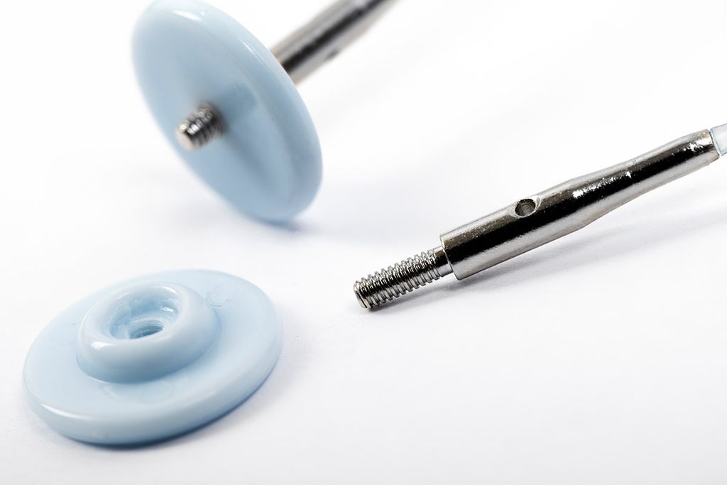 Спицы GAMMA Леска для съемных (разборных) спиц SN-80 нейлон медь 60 см 1 шт для арт.SN2 и SN-10 фото 5