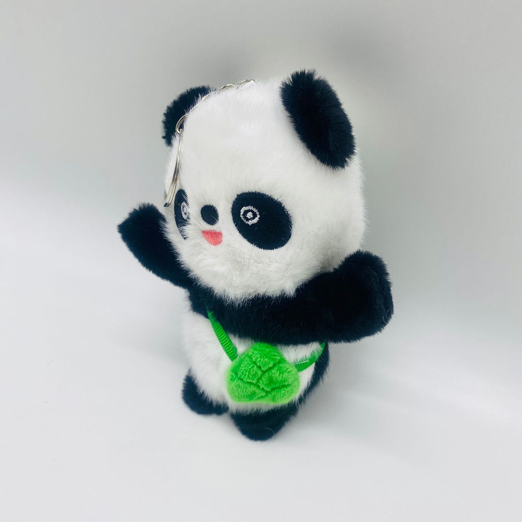 Мягкая игрушка брелок Панда с сумочкой 12 см в ассортименте - Storyland фото 2