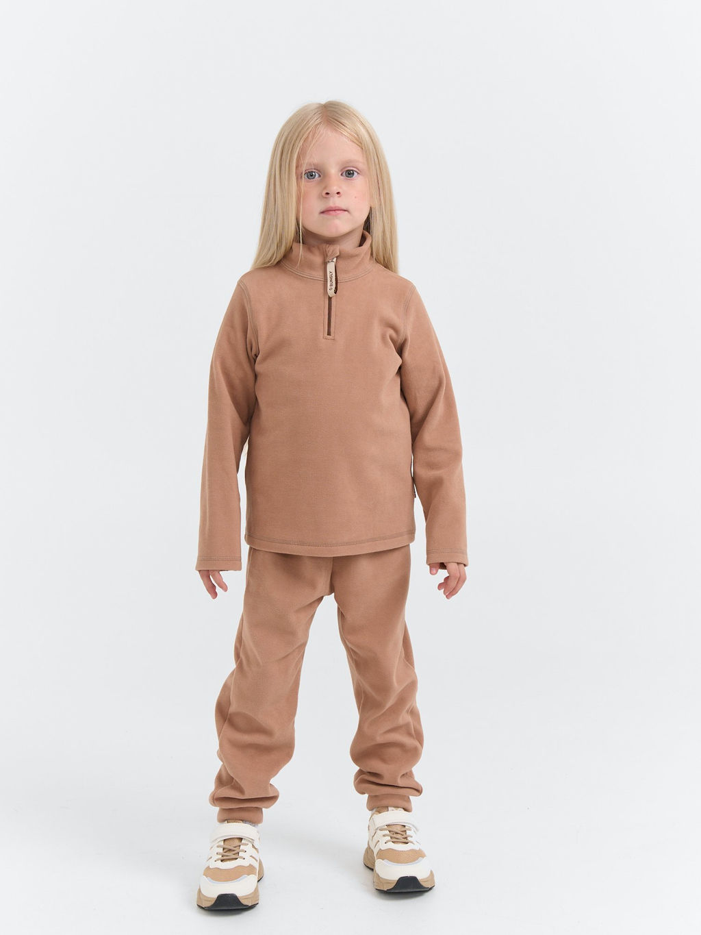 Олимпийка флисовая Беж - Bungly фото 6